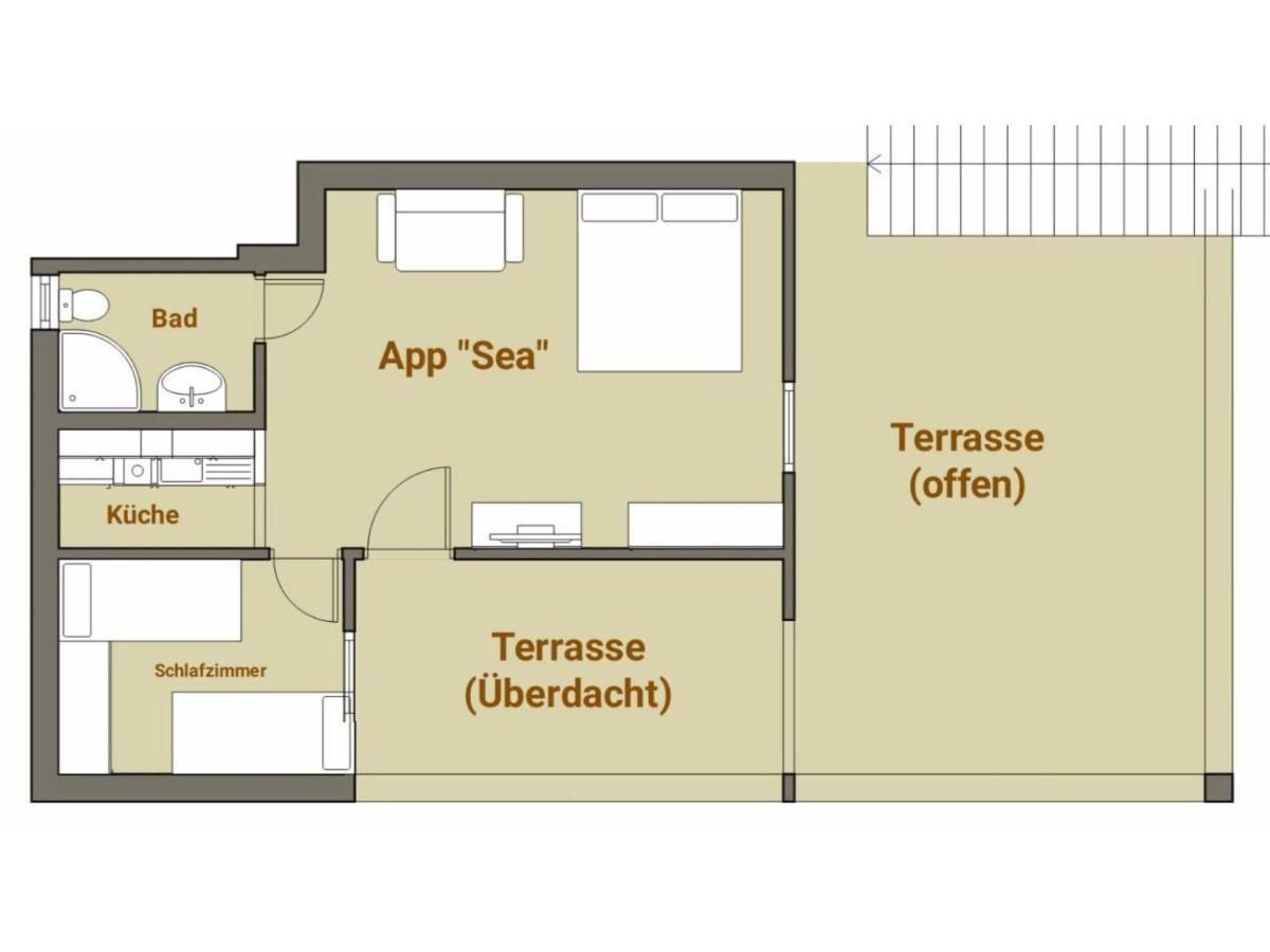 Blue Sea Vir Apartments Экстерьер фото